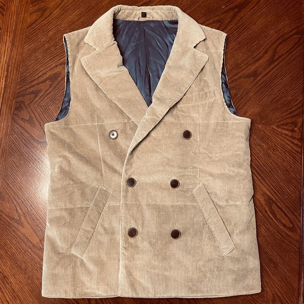 Suitsupply BodyWarmer/Vest, Light Brown, Men's M, NWOT